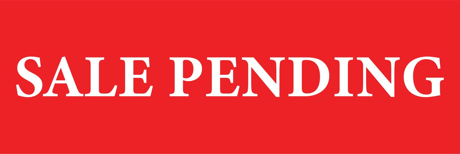 Sale Pending - Red