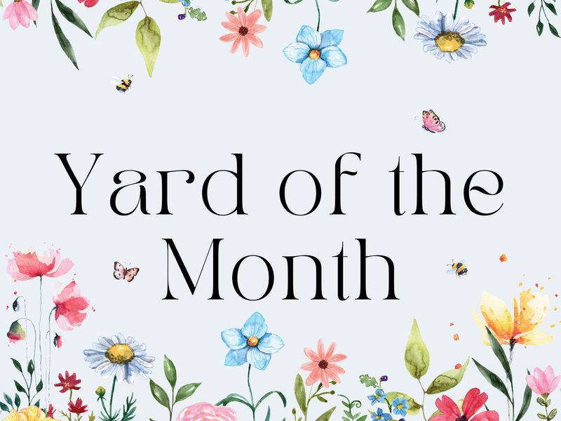 Yard of the Month Yard Sign