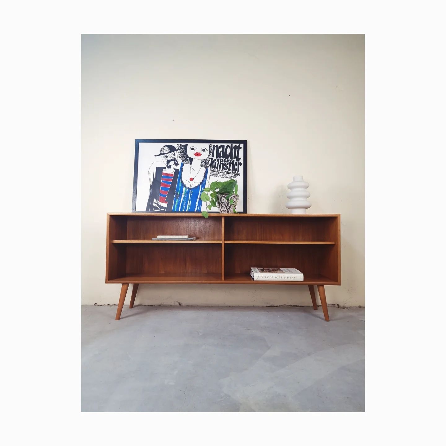 Vintage Teak Regal Sideboard 