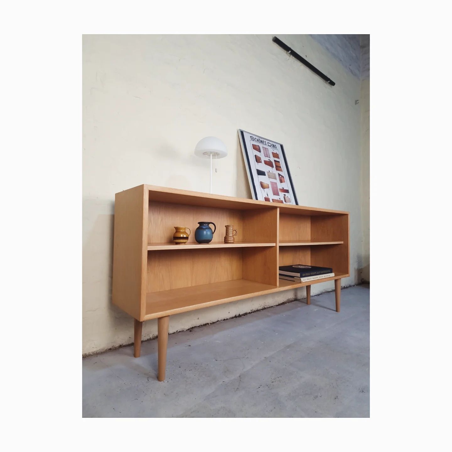 Vintage Eichen WK Sideboard Regal