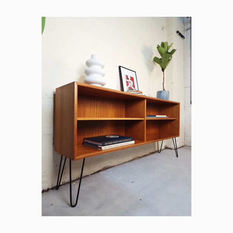 Vintage Teak Regal Sideboard 