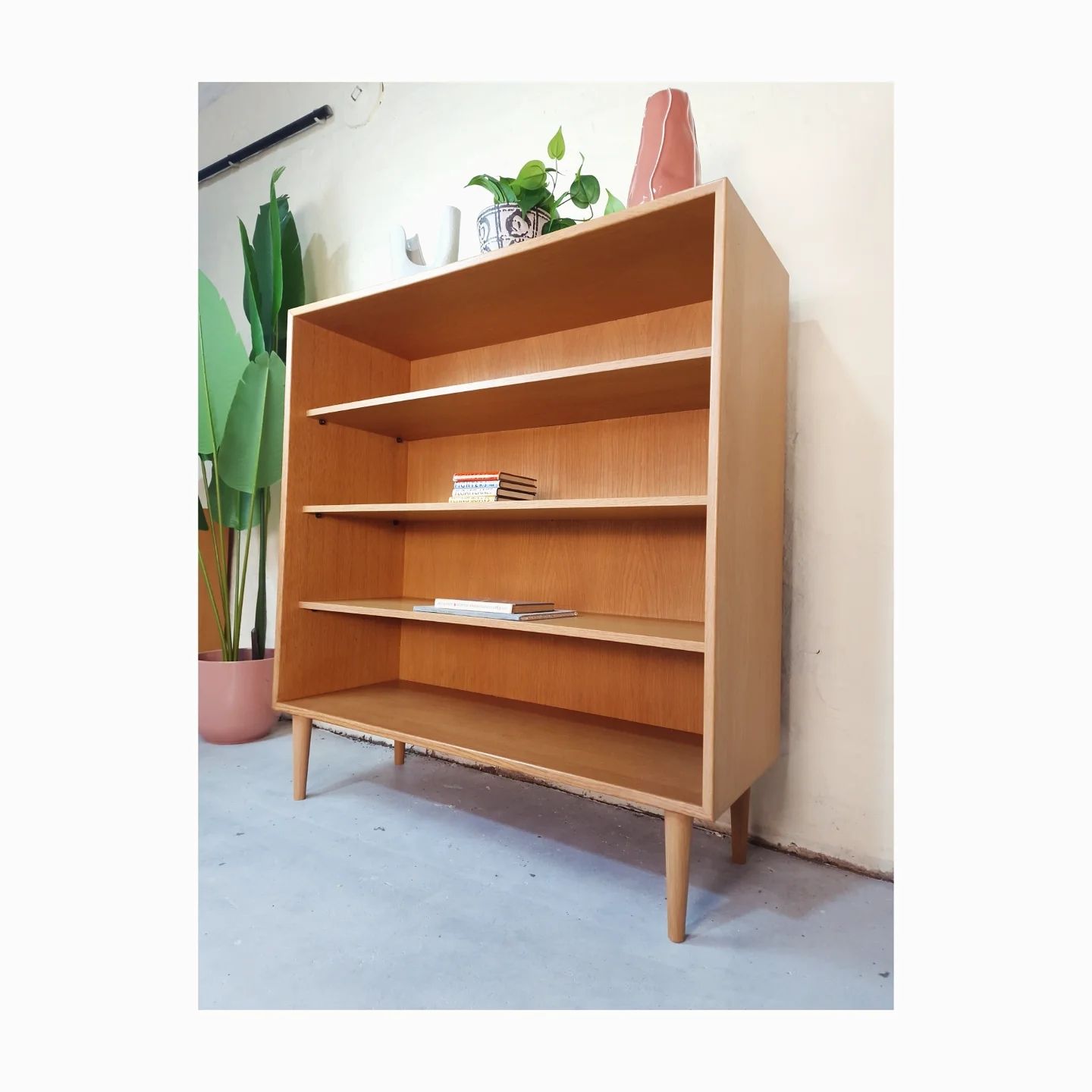 Vintage Eichen Regal Kommode