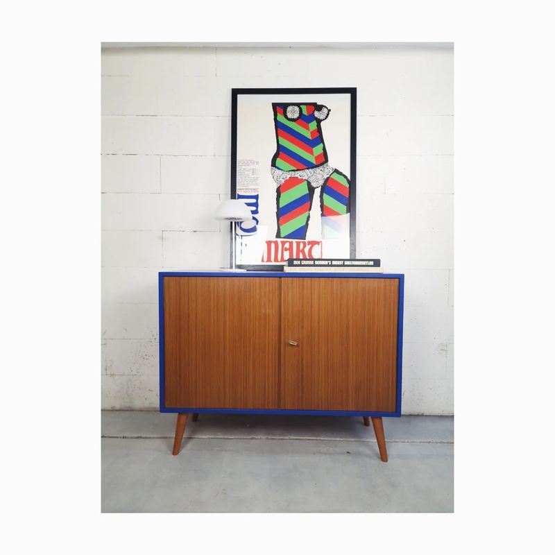 Vintage Sideboard Blau