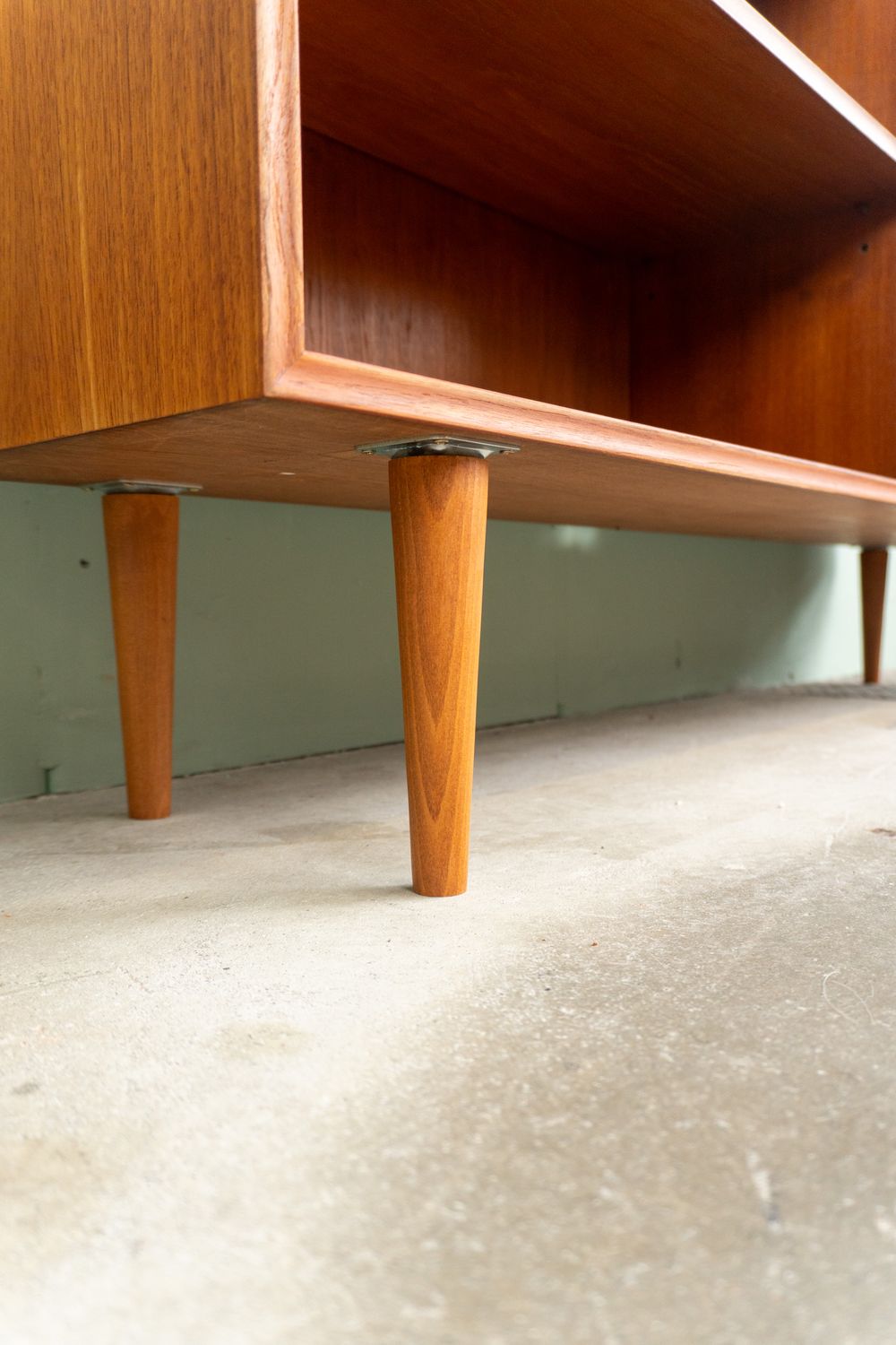 Vintage Teak Sideboard 60er Regal Bücherregal Mid-Century Kommode