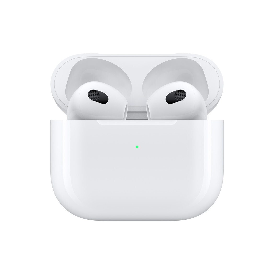 Apple - Refurbished AirPods (3rd generation) with Lightning Charging Case - White