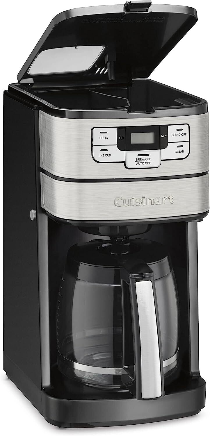 Cuisinart 12-Cup Automatic Grind &amp; Brew Coffee Maker - Stainless Steel