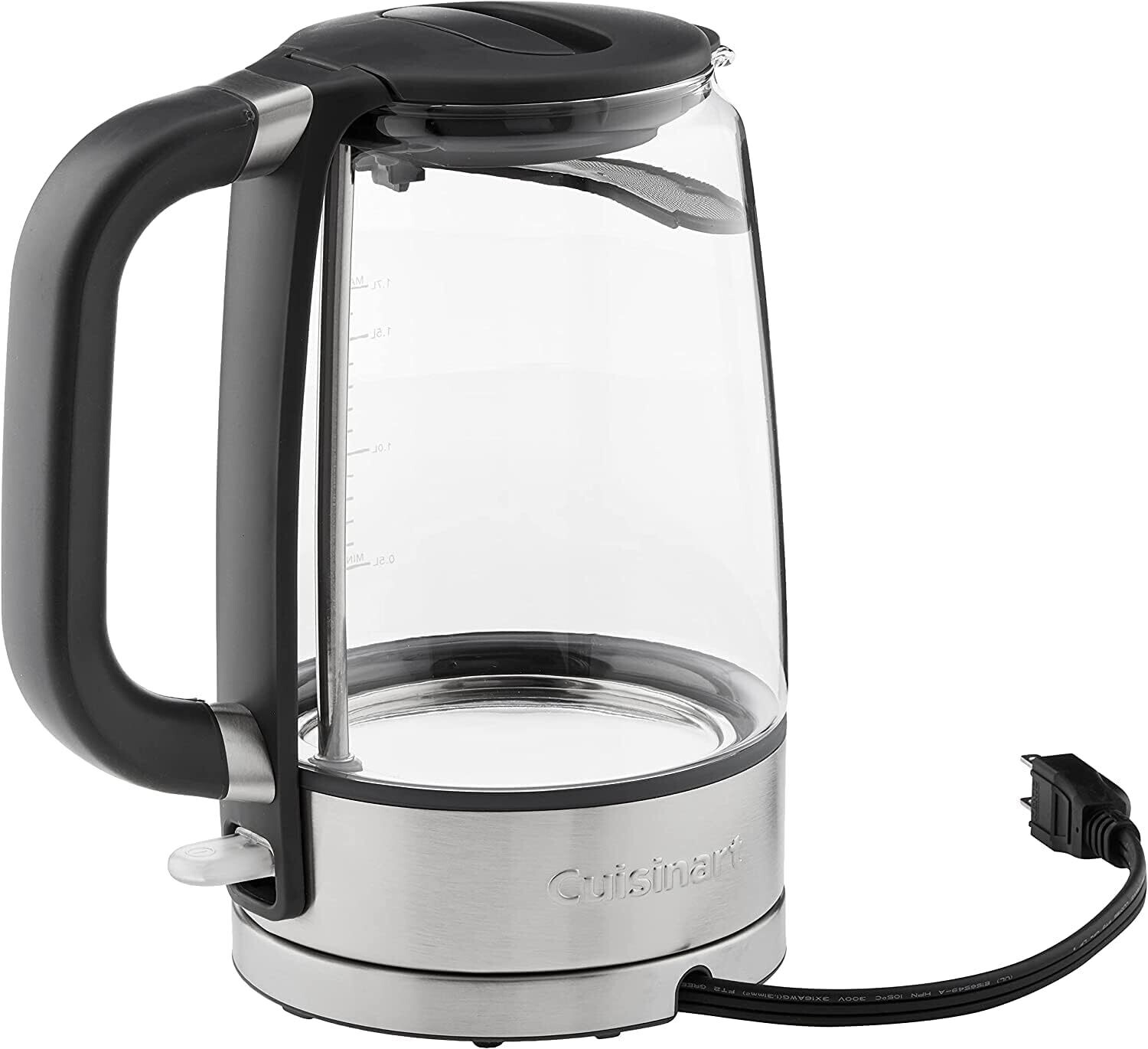 Cuisinart 1.7L Cordless Glass Electric Kettle - Stainless Steel - GK-17