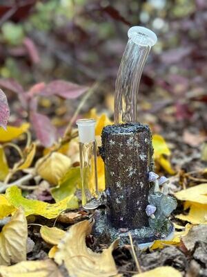 Midnight Mushroom Vase