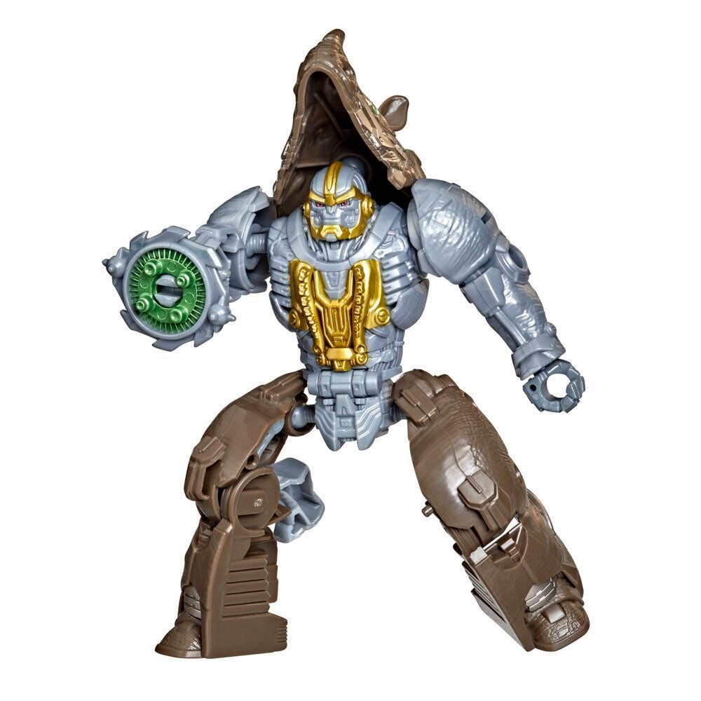TRANSFORMERS: RISE OF THE BEASTS MOVIE, BEAST ALLIANCE, BATTLE CHANGERS RHINOX ACTION FIGURE - 6 AND UP, 4.5 INCH