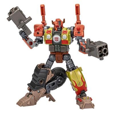 TRANSFORMERS LEGACY EVOLUTION DELUXE CRASHBAR CONVERTING ACTION FIGURE (5.5”)