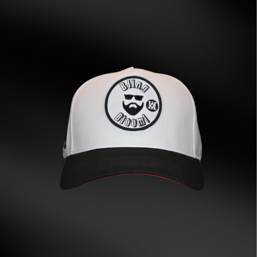 WATCH N ME Premium Snap Back Hat with Detachable &quot;Bling Bloom!&quot; Embroidery Patch