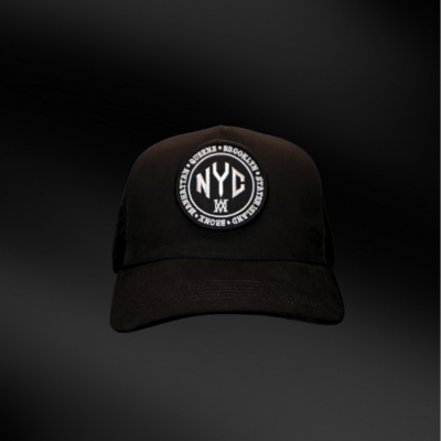 WATCH N ME Premium Snap Back Hat with Detachable &quot;NYC&quot; Embroidery Patch