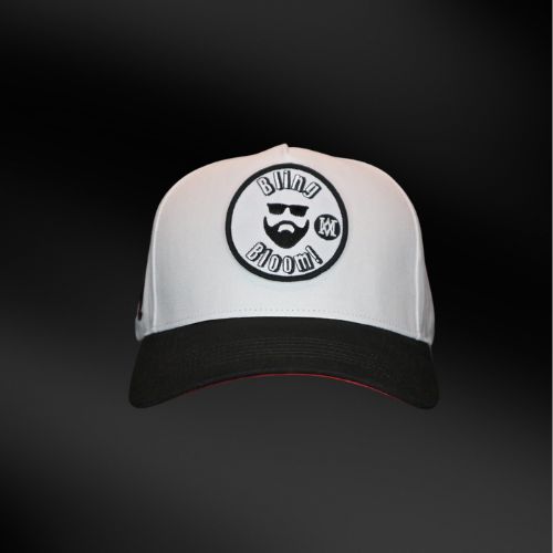 WATCH N ME Premium Snap Back Hat with Detachable "Bling Bloom!" Embroidery Patch