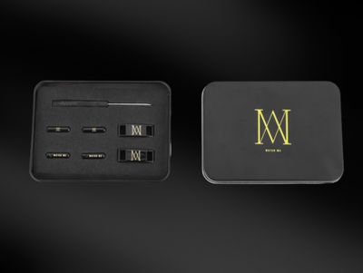 Premium Metal Shoe Charm, Shoe Aglets, Shoe Accessories (BLACK)