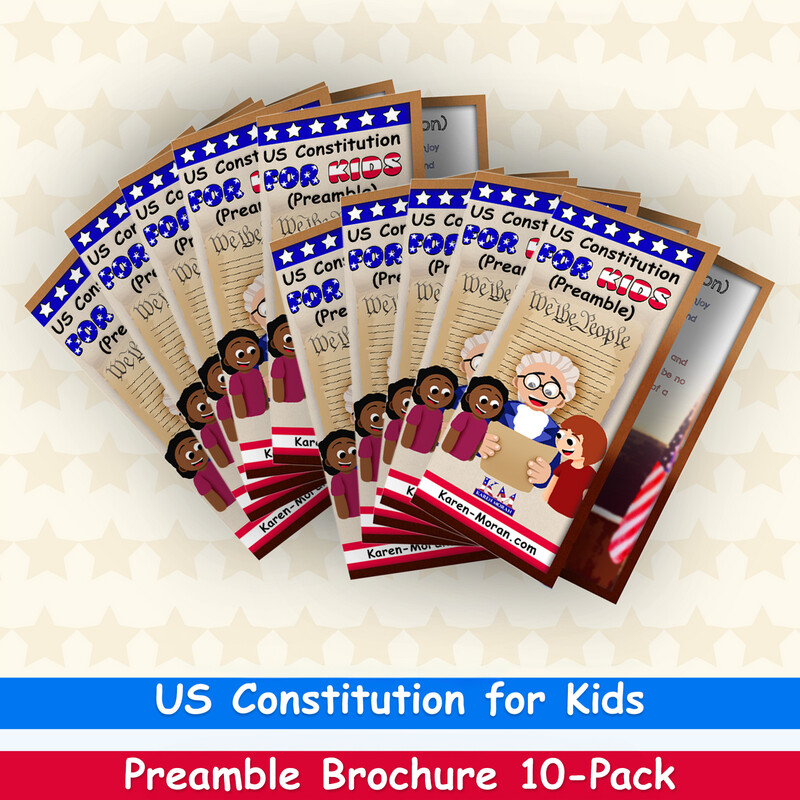 U.S. Constitution for Kids Preamble Brochure (10-Pack)