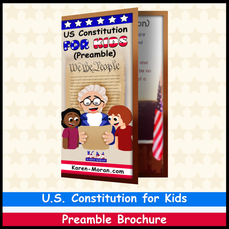 U.S. Constitution for Kids Preamble Brochure
