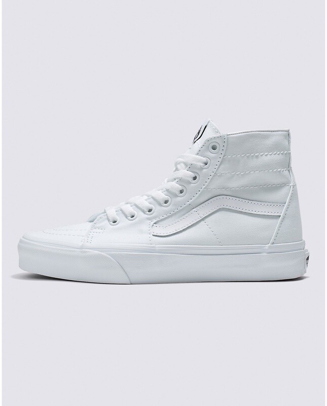 UA SK8-Hi True White, Size: 040M, Color: True White