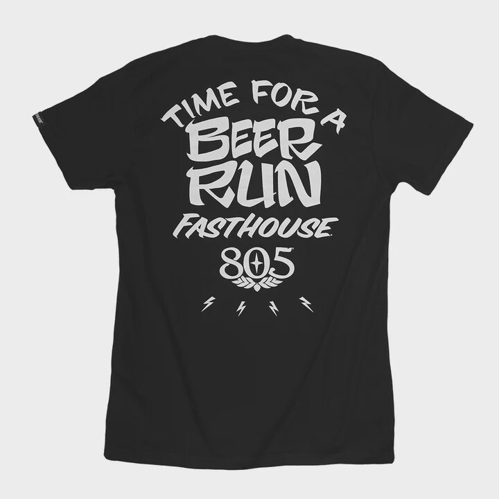 805 BEER RUN TEE, Size: 2XL, Color: BLK