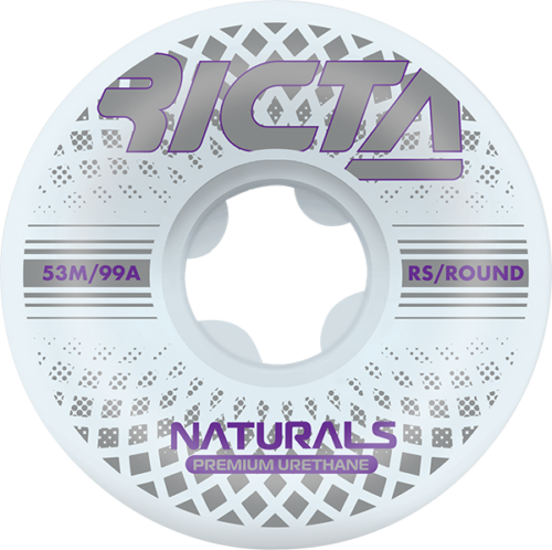 53mm Reflective Naturals Round 99a Ricta Wheels