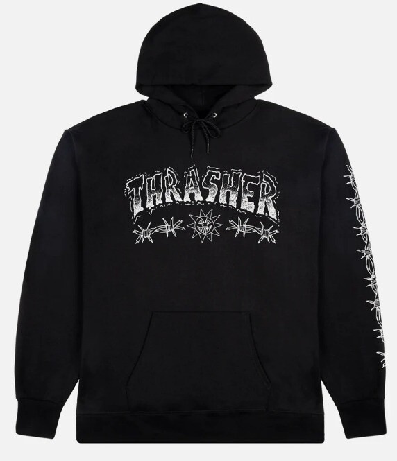 THRASHER BARBED WIRE HOODIE
