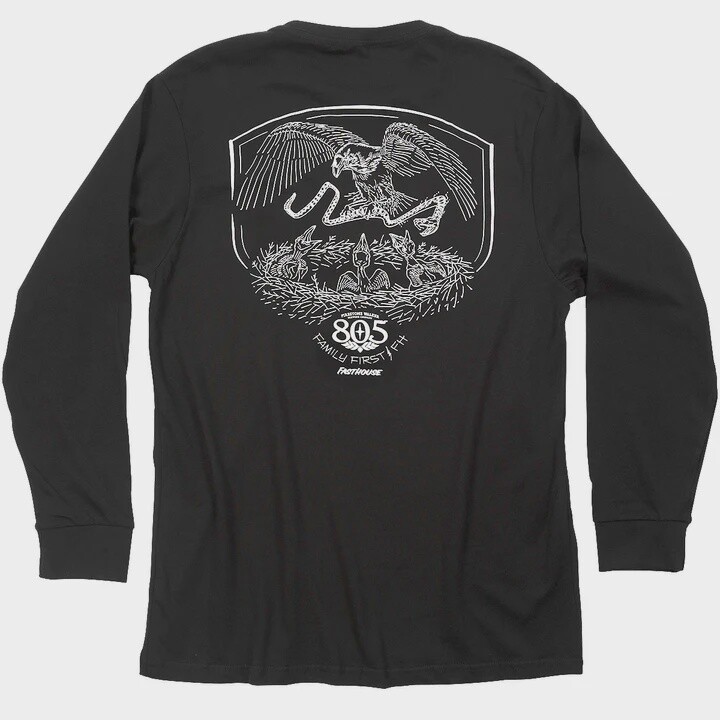 805 FAMILY FIRST L/S TEE, Size: SM