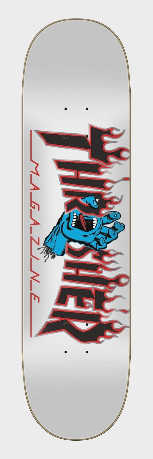 THRASHER SCREAMING FLAME LOGO 8.0, Size: 8.0