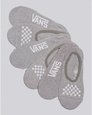 CLASSIC CANOODLE SOCKS 3-PACK HEATHER GREY
