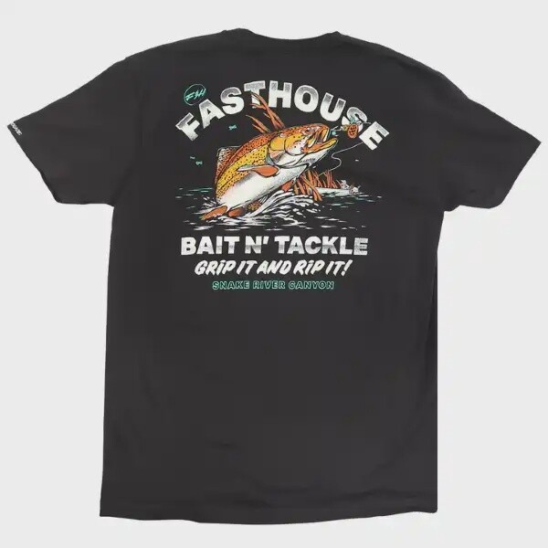 GONE FISHIN SS TEE, Size: S