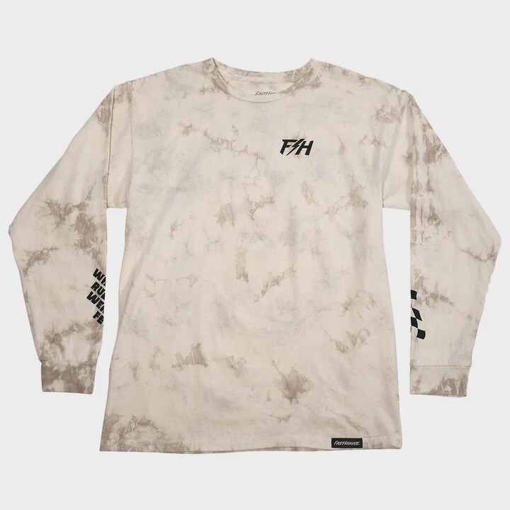 SNAKE BITE TIE DYE LS TEE