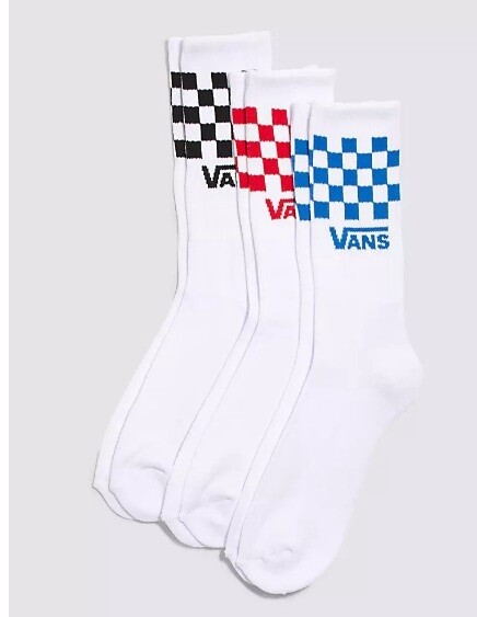 CLASSIC CHECK CREW CLASSIC 3-PACK, Size: 6.5-9