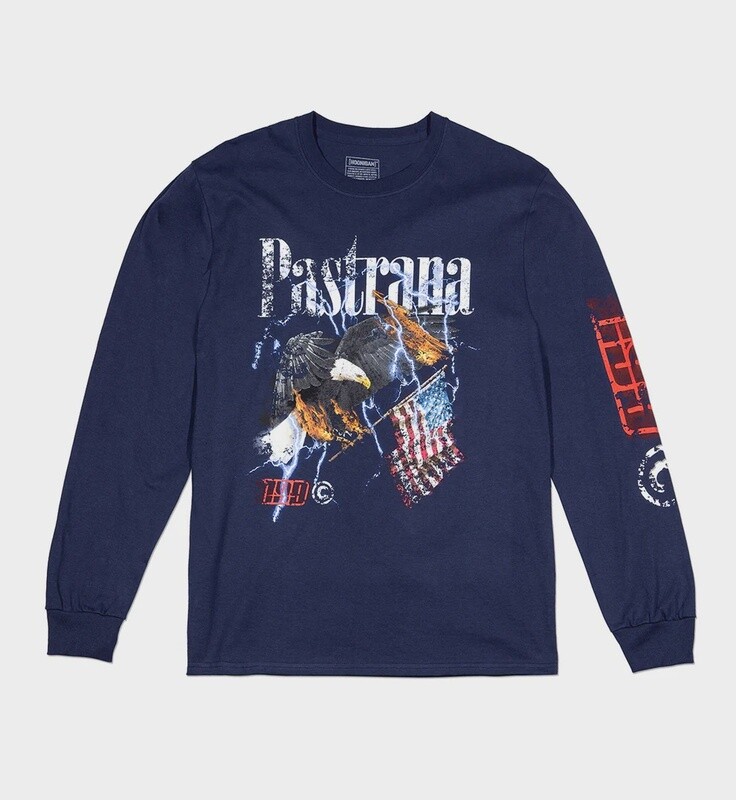 FLY HIGH LS TEE NAVY