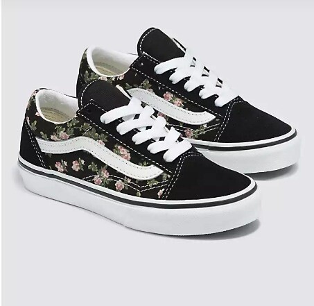 UY Old Skool WALLFLOWER FLORAL BLACK, Size: 11