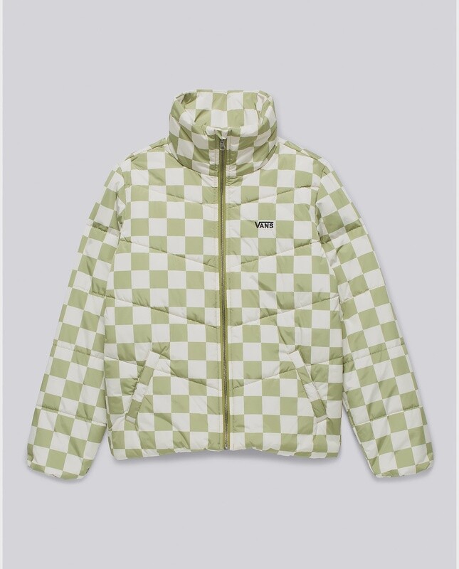 VANS FOUNDRY PRINT PUFFER JACKET, Size: S