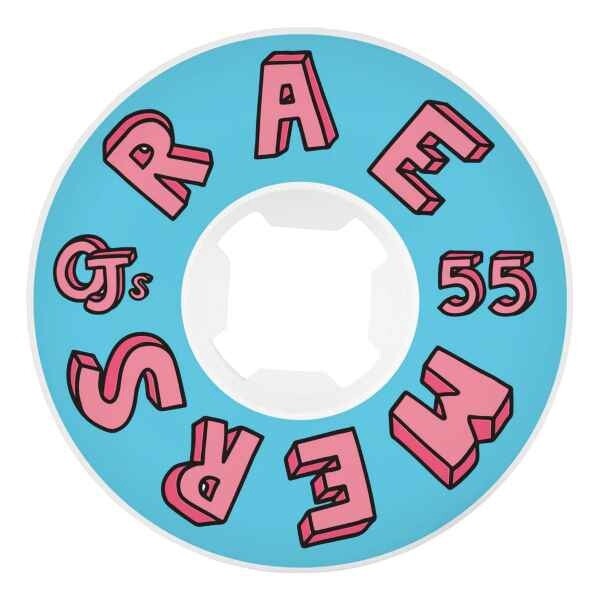 OJ RAEMERS FOUNDATION PRO HARDLINE 55MM WHEELS, Size: 55MM, Type: 99A