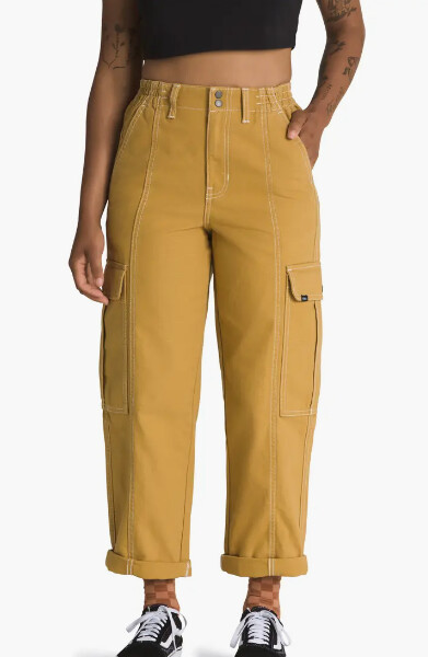 ARROYO WIDE LEG CARGO PANT ANTELOPE, Size: 25