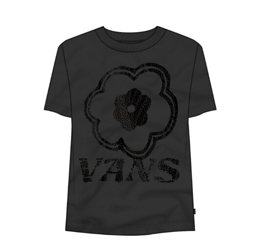 BLACKOUT FLORAL CREW, Size: XS