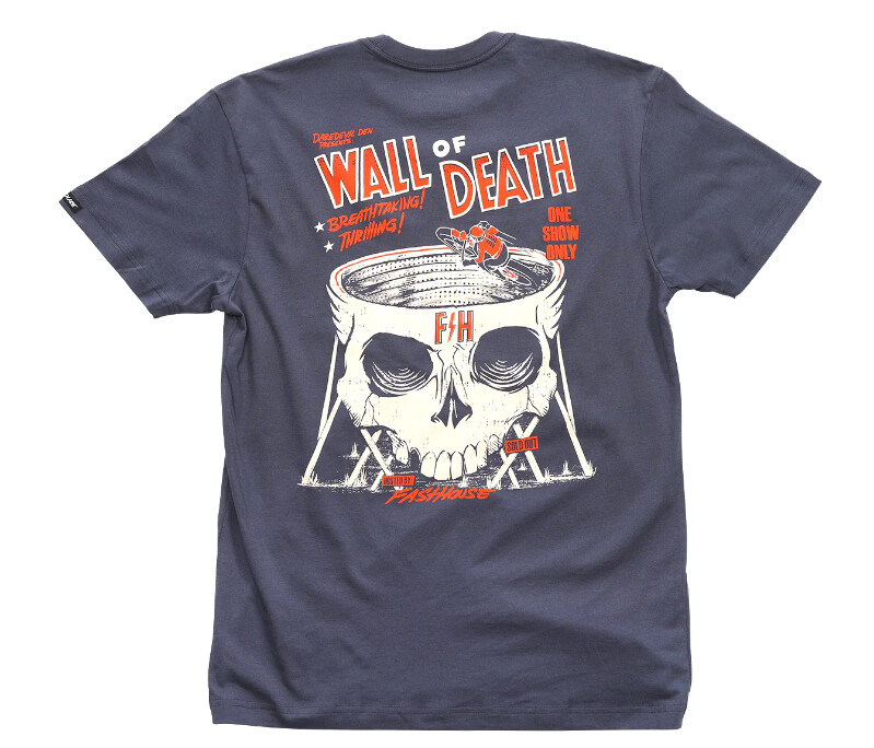 FASTHOUSE SIDESHOW SS TEE, Size: S, Color: INDIGO