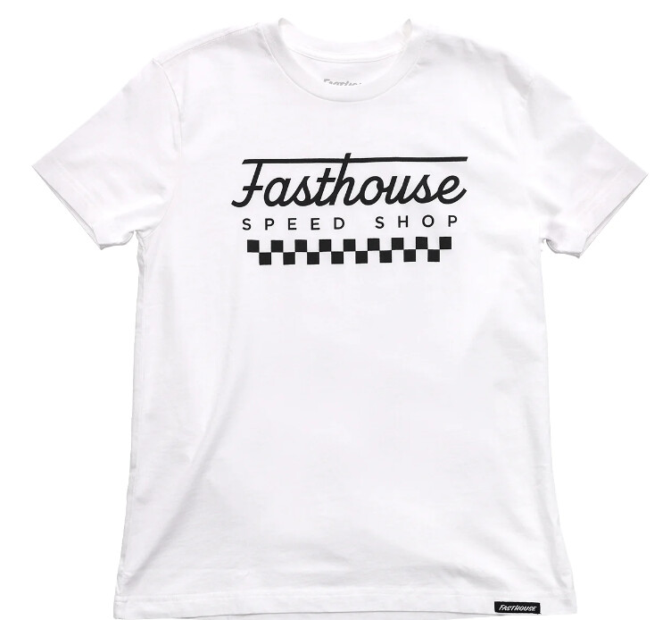 FASTHOUSE WOMENS KEEPSAKE SS TEE, Size: S, Color: WHITE