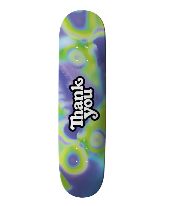 THANK YOU WARPED LOGO DECK 8.12