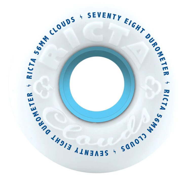 56mm Clouds 78a Ricta Skateboard Wheels