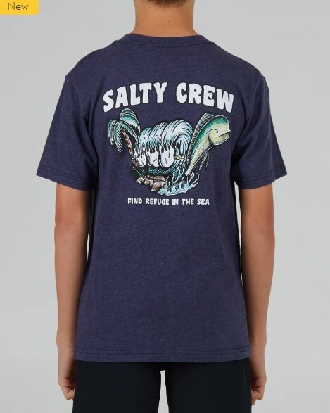 SALTY CREW SHAKA BOYS S/S TEE