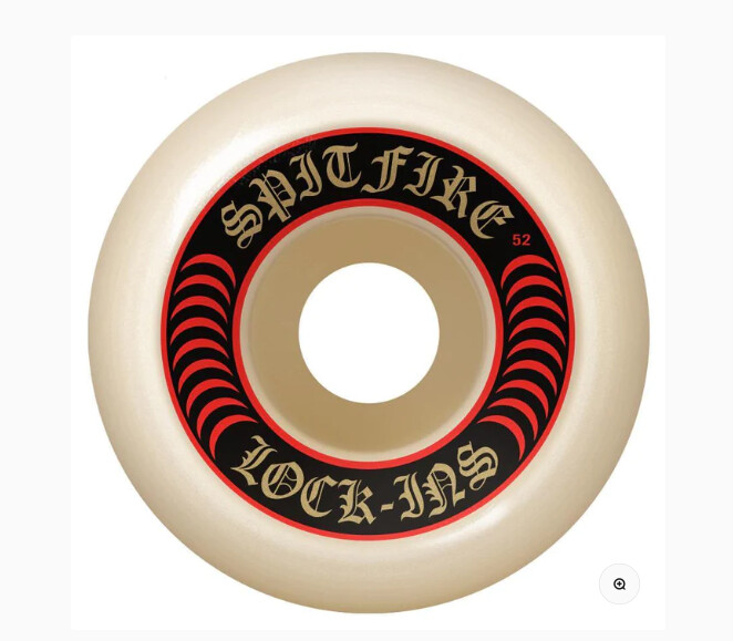 SPITFIRE F4 101A LOCK INS 52MM WHITE/RED