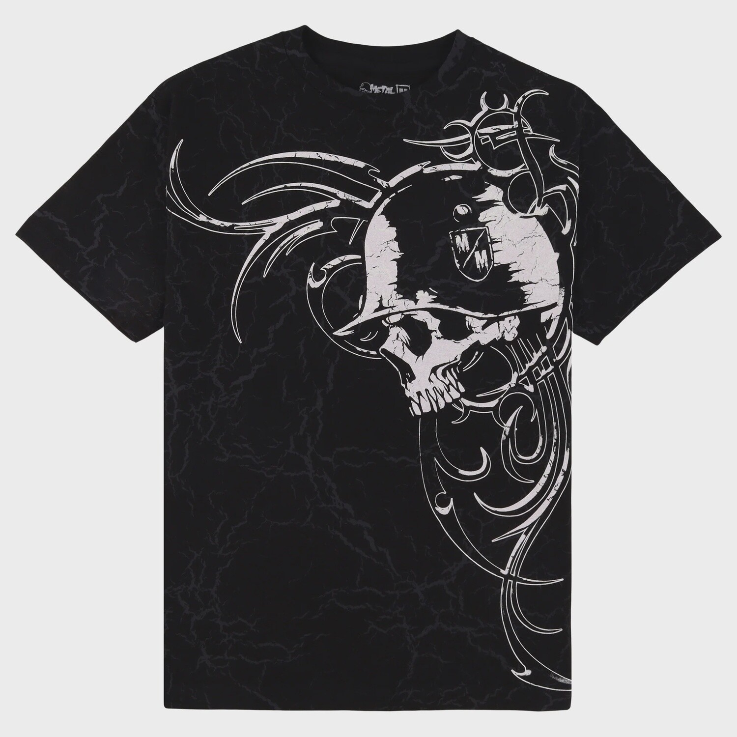 WAR PAINT TEE, Color: BLACK, Size: L