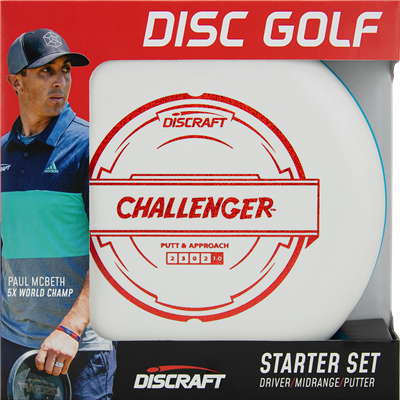 DISCRAFT BEGINNER DISC GOLF SET
