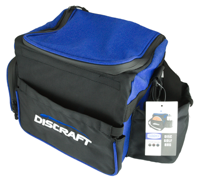 DISC GOLF SHOULDER BAG, Color: HEATHER BLUE
