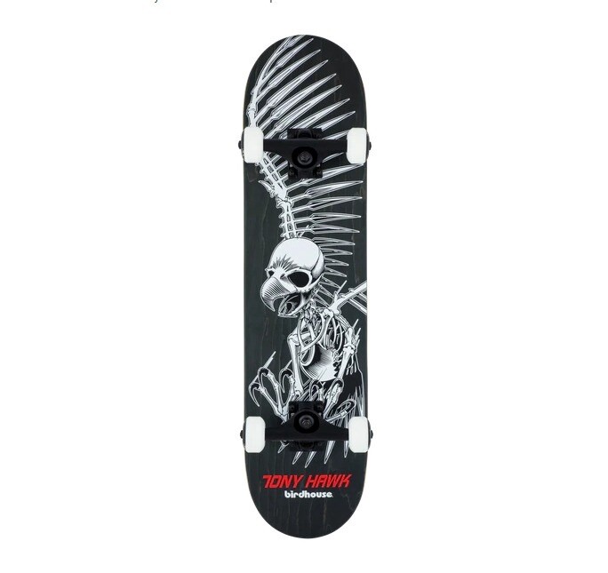 BIRDHOUSE HAWK FULL SKULL COMPLETE 8.0, Size: 8.0, Color: BLK