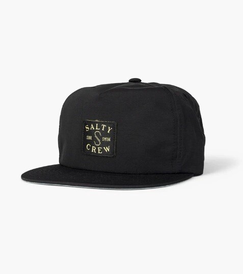 SALTY CREW CLUBHOUSE 5 PANEL HAT, Color: BLACK, Size: OS