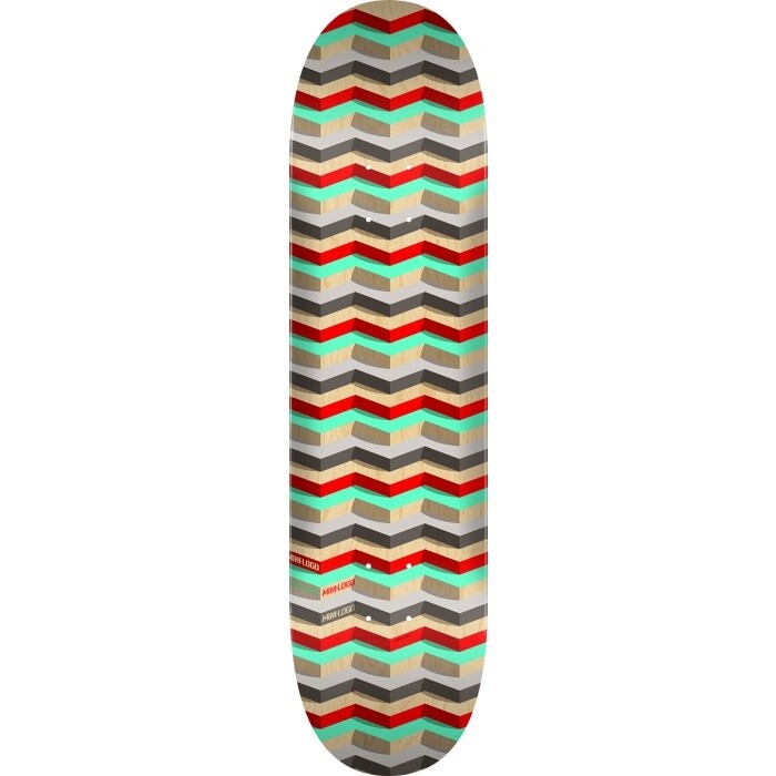 8.5 MINI LOGO STEPS DECK