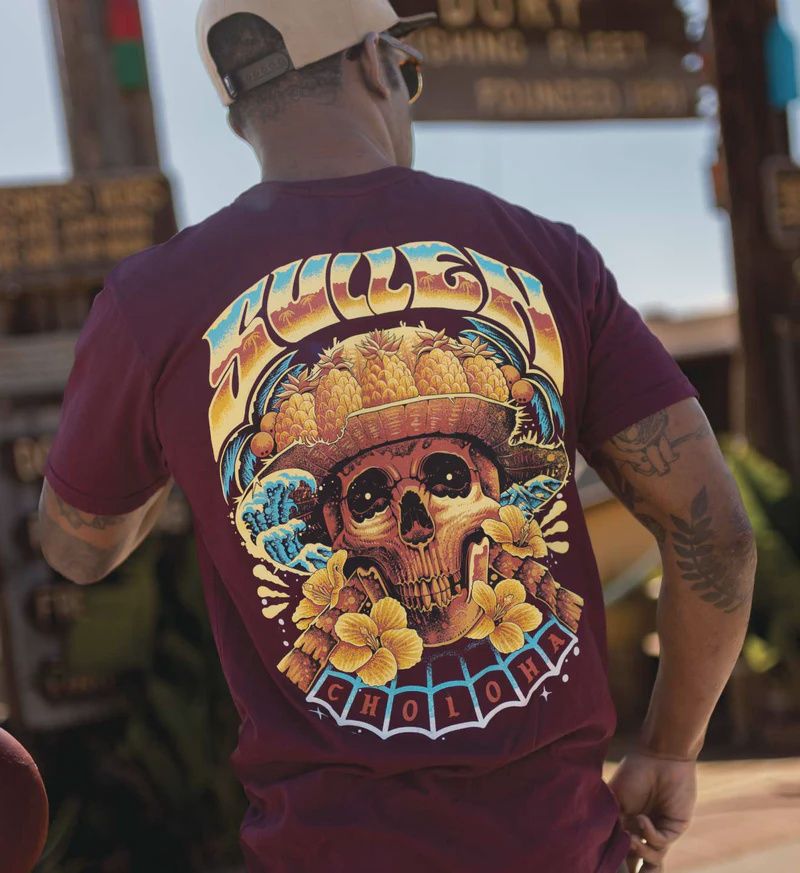 SULLEN SKULLOHA S/S TEE, Size: S