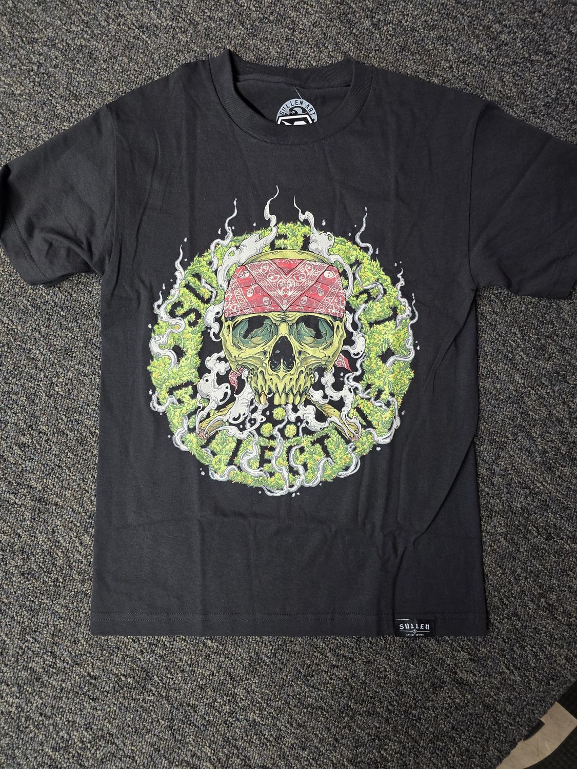 SULLEN SPLIF BADGE S/S TEE, Size: S